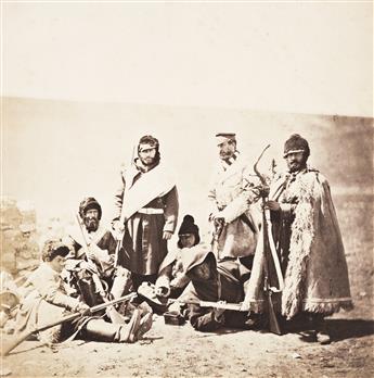 ROGER FENTON (1819-1869) A suite of 6 photographs documenting the British military presence during the Crimean War.